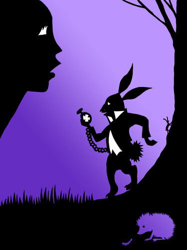 alice and the rabbit
