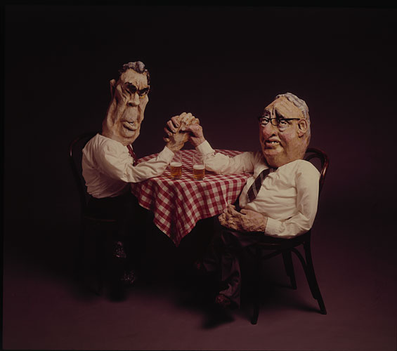 Brezhnev and Kissinger - puppets