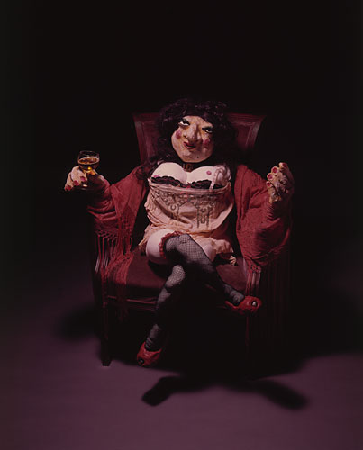 victorian madame - puppet